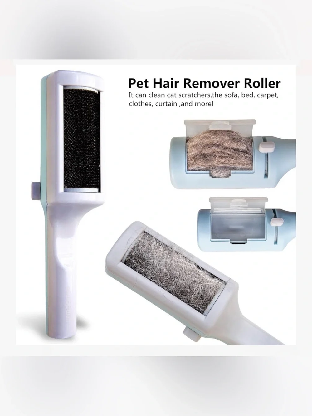 Pet Dry Cleaning Brush By Miwoowim - For Dogs And Cats 2 SETS Steel needle brush